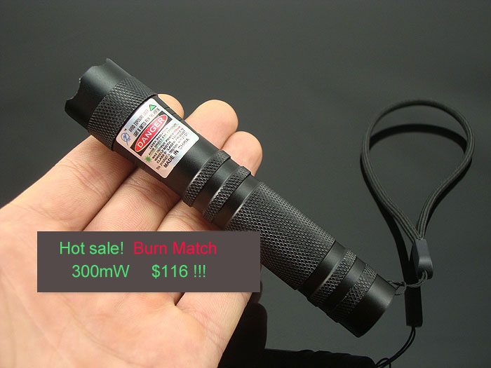 Hotsales! high power 300mW Green Laser Pointer